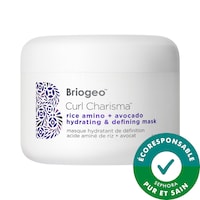 Briogeo - Masque capillaire hydratant et définissant boucles acide aminé de riz + avocat Curl Charisma&trade;