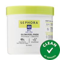 SEPHORA COLLECTION - Glow Peel Pads with AHA + PHA