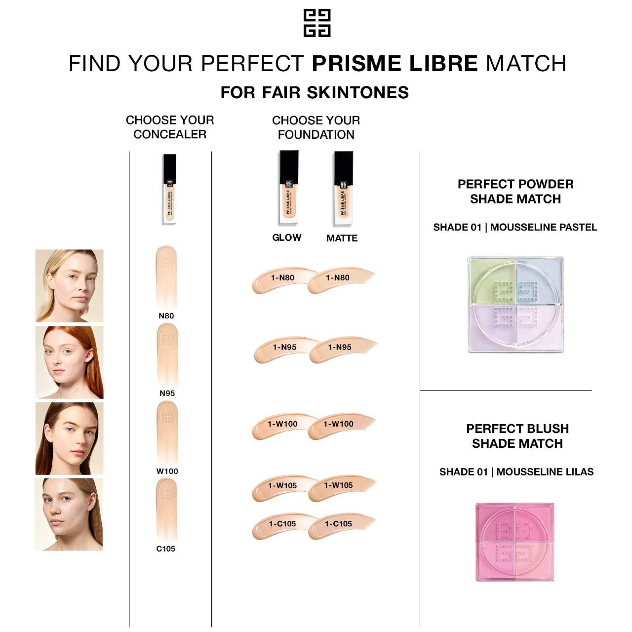 Prisme Libre Skin-Caring Matte Foundation