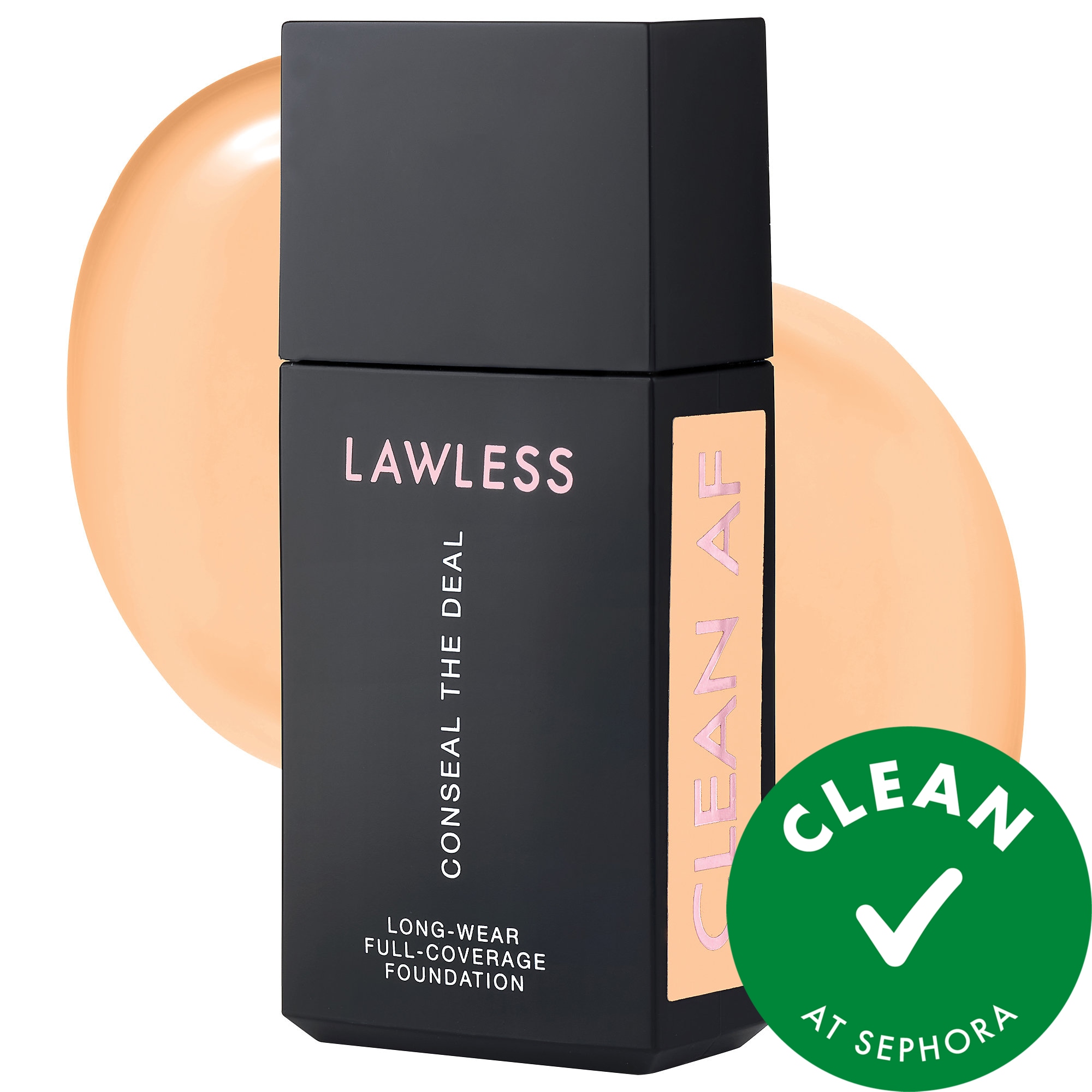 LAWLESS Conseal The Deal Long-Wear Full-Coverage Foundation Sunlight 1 oz/ 30 mL