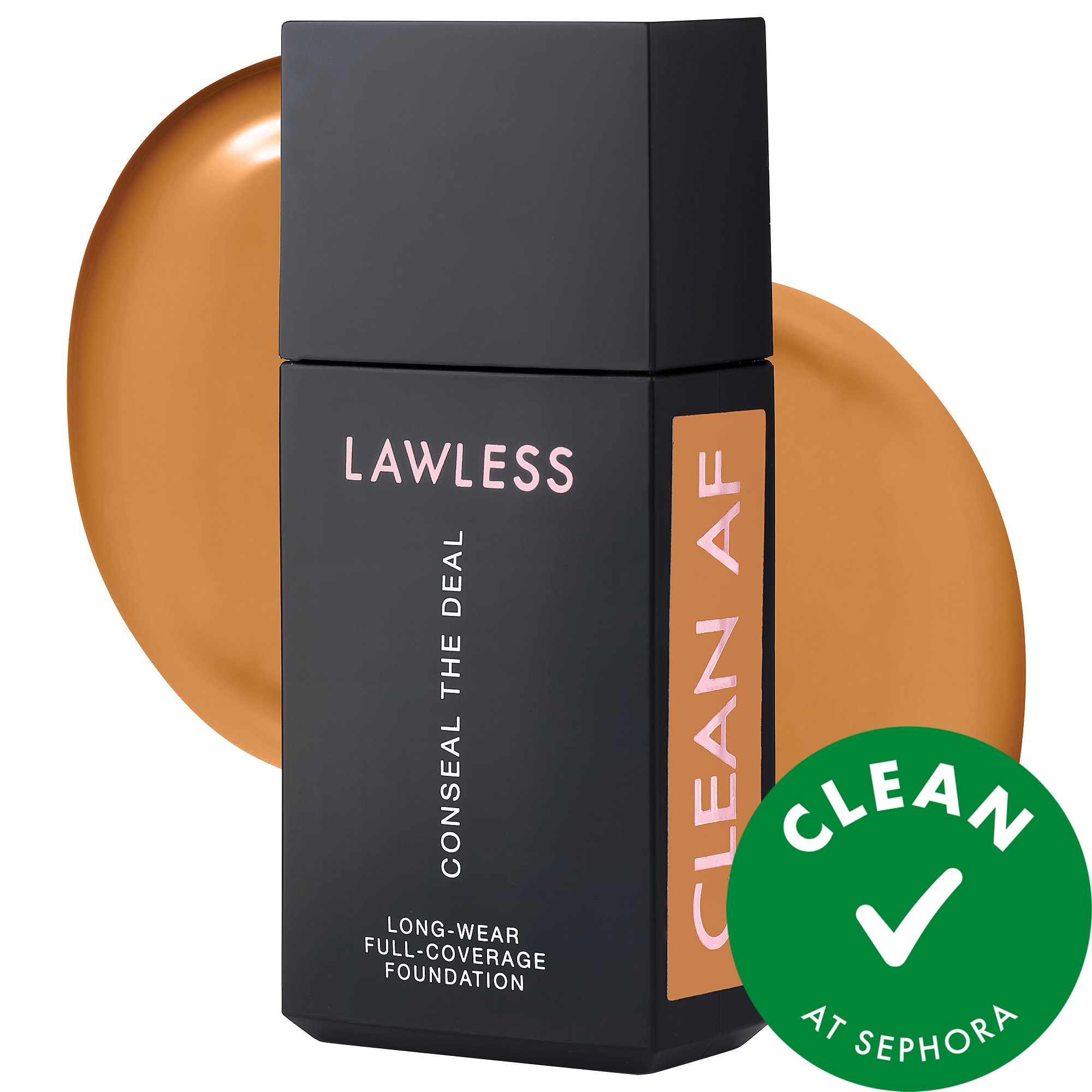 LAWLESS Conseal The Deal Long-Wear Full-Coverage Foundation Warmth 1 oz/ 30 mL