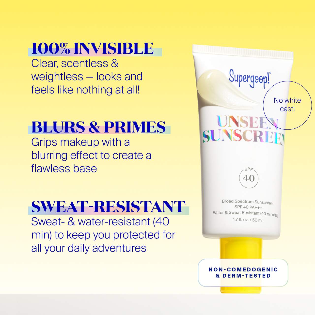 Unseen Sunscreen Invisible Broad Spectrum SPF 40 PA +++