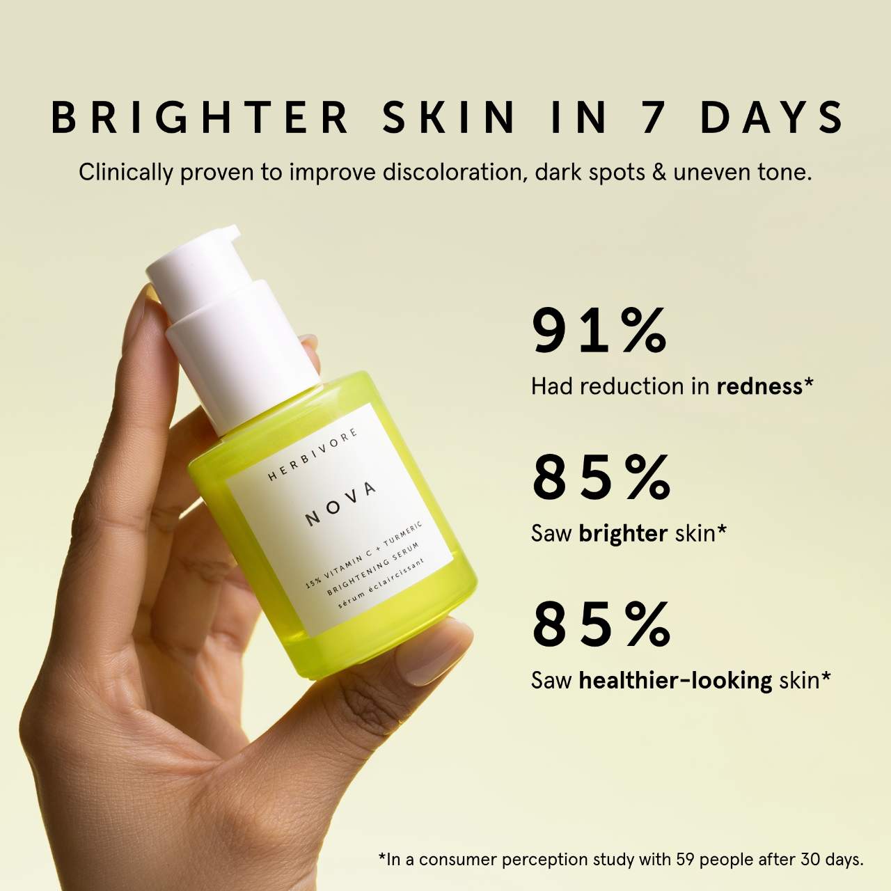 Nova 15% Vitamin C + Turmeric Brightening Serum