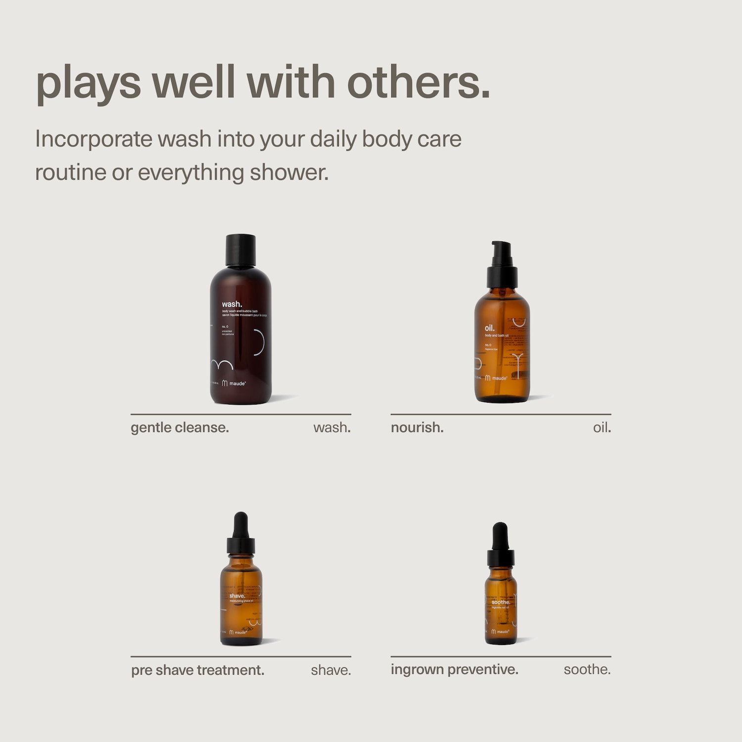 wash - pH-balanced body and bubble bath