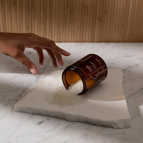 One of the main advantages of using these bath salts is their ability to enhance skin health. The minerals found in Soak act as natural exfoliants and are known to help remove dead skin cells, leaving the skin feeling smooth and rejuvenated. Additionally, these minerals may provide relief for dry and irritated skin conditions, leaving it hydrated and nourished.