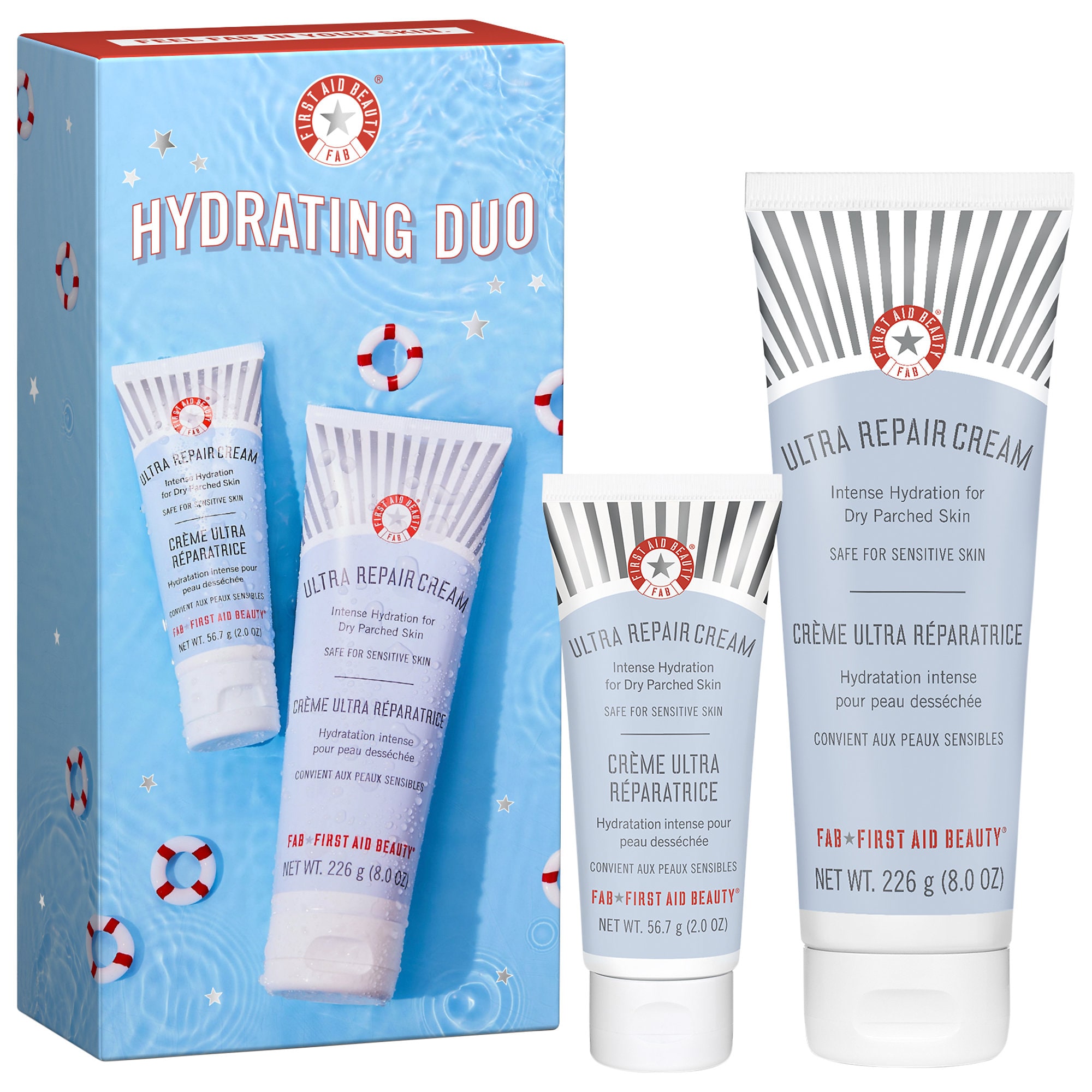 First Aid Beauty Ultra Repair® Cream Intense Hydration - Face and Body Moisturizer for Skin Repair