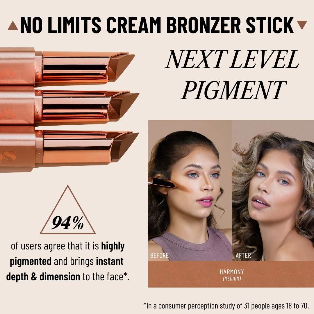 No Limits Cream Bronzer and Contour Stick