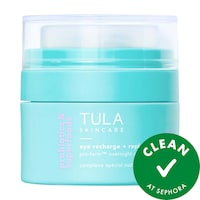 TULA Skincare - Eye Recharge + Replenish Pro-Ferm™ Overnight Eye Cream with Bakuchiol and Peptides