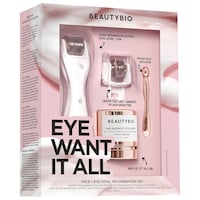 BeautyBio - Ensemble microperforation visage + contour des yeux Eye Want It All