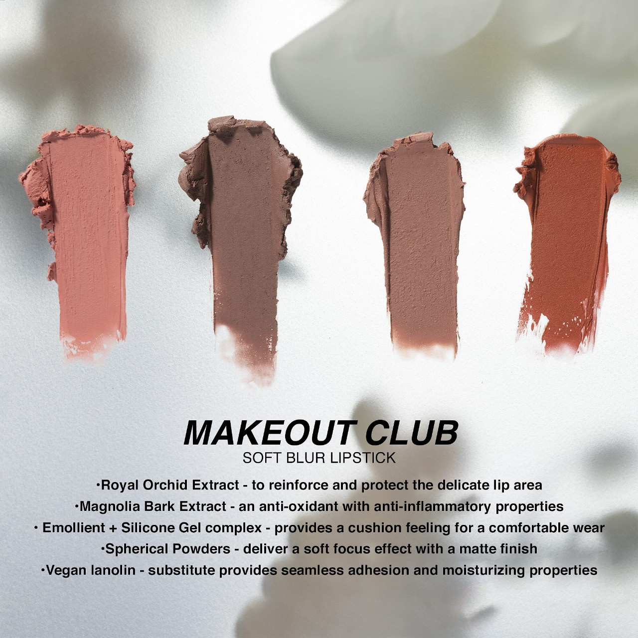 MAKEOUT CLUB Soft Blur Lipstick