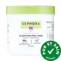 SEPHORA COLLECTION - Tampons exfoliants purifiants à l’acide salicylique