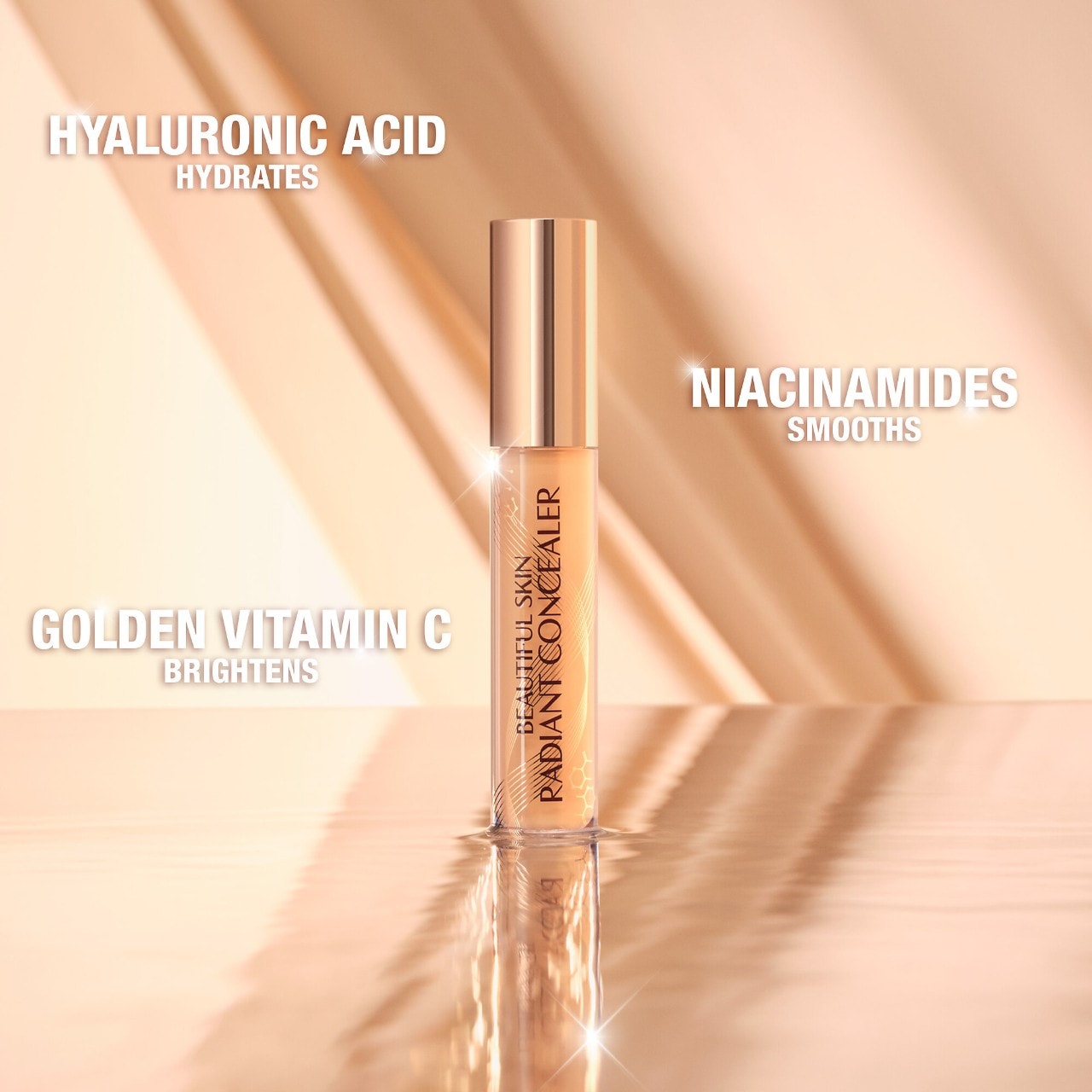 Beautiful Skin Medium to Full Coverage Radiant Concealer with Hyaluronic Acid