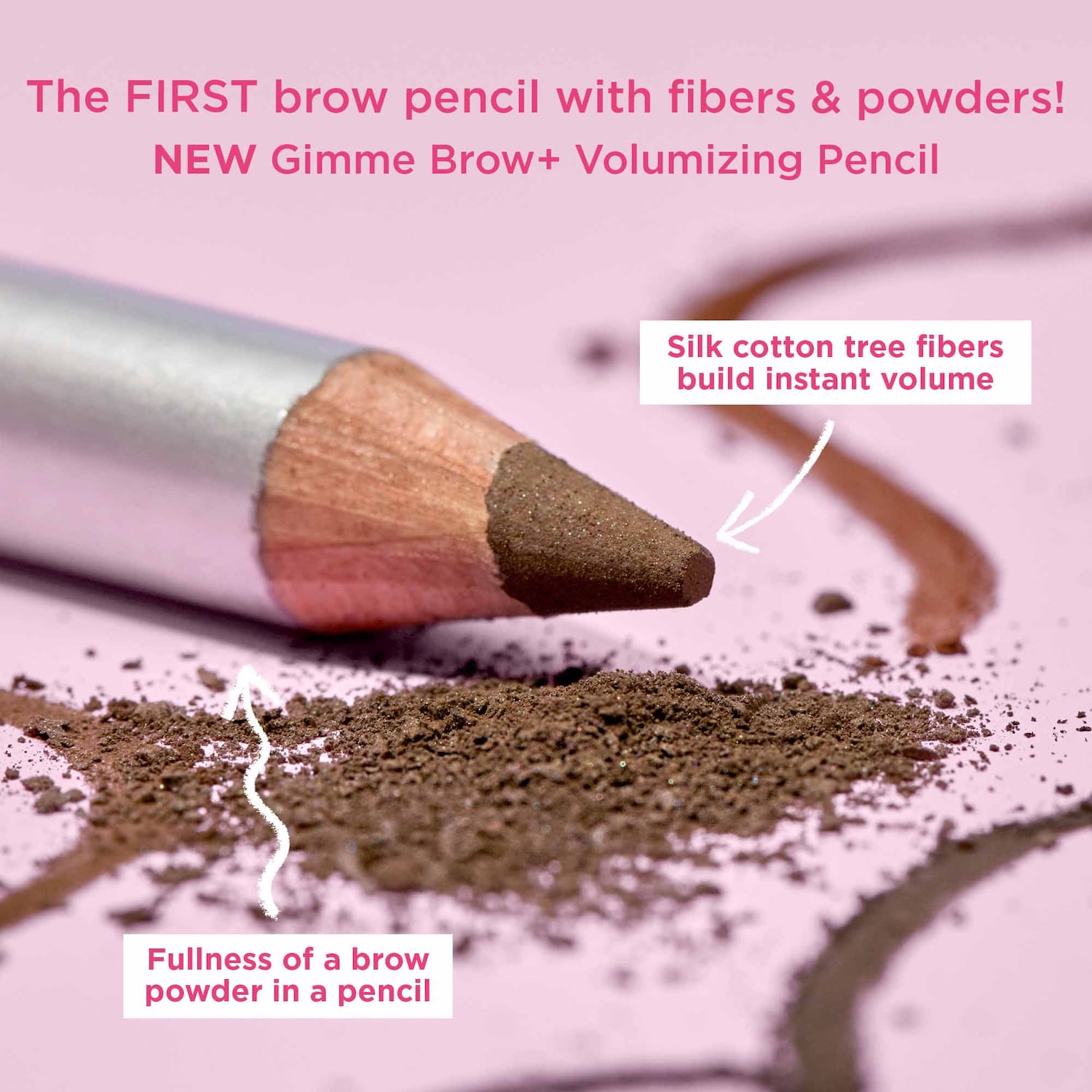 Gimme Brow+ Volumizing  Fiber Eyebrow Pencil