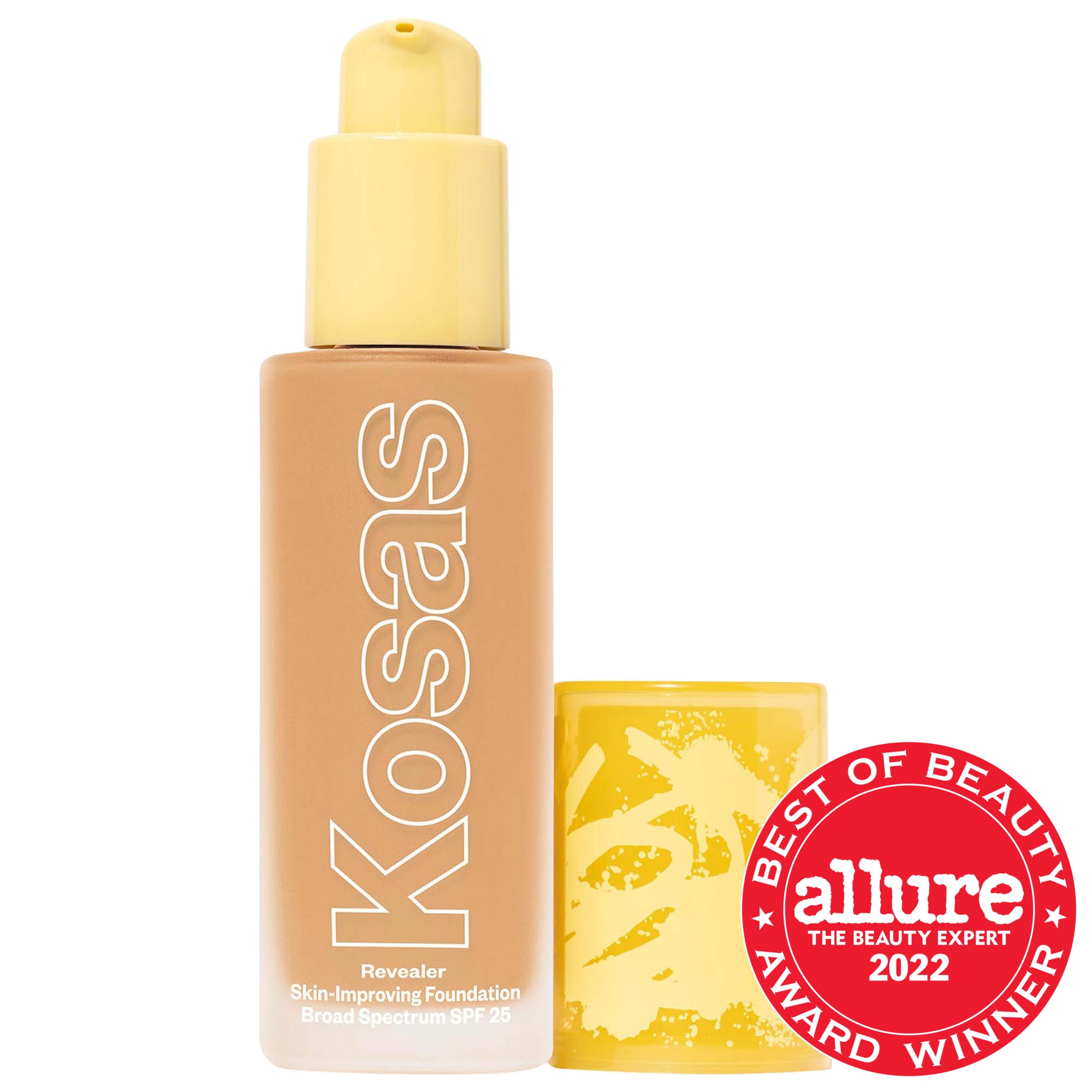 Kosas Revealer Skin-Improving Foundation SPF25 with Hyaluronic Acid and Niacinamide Neutral 1 oz / 30 mL