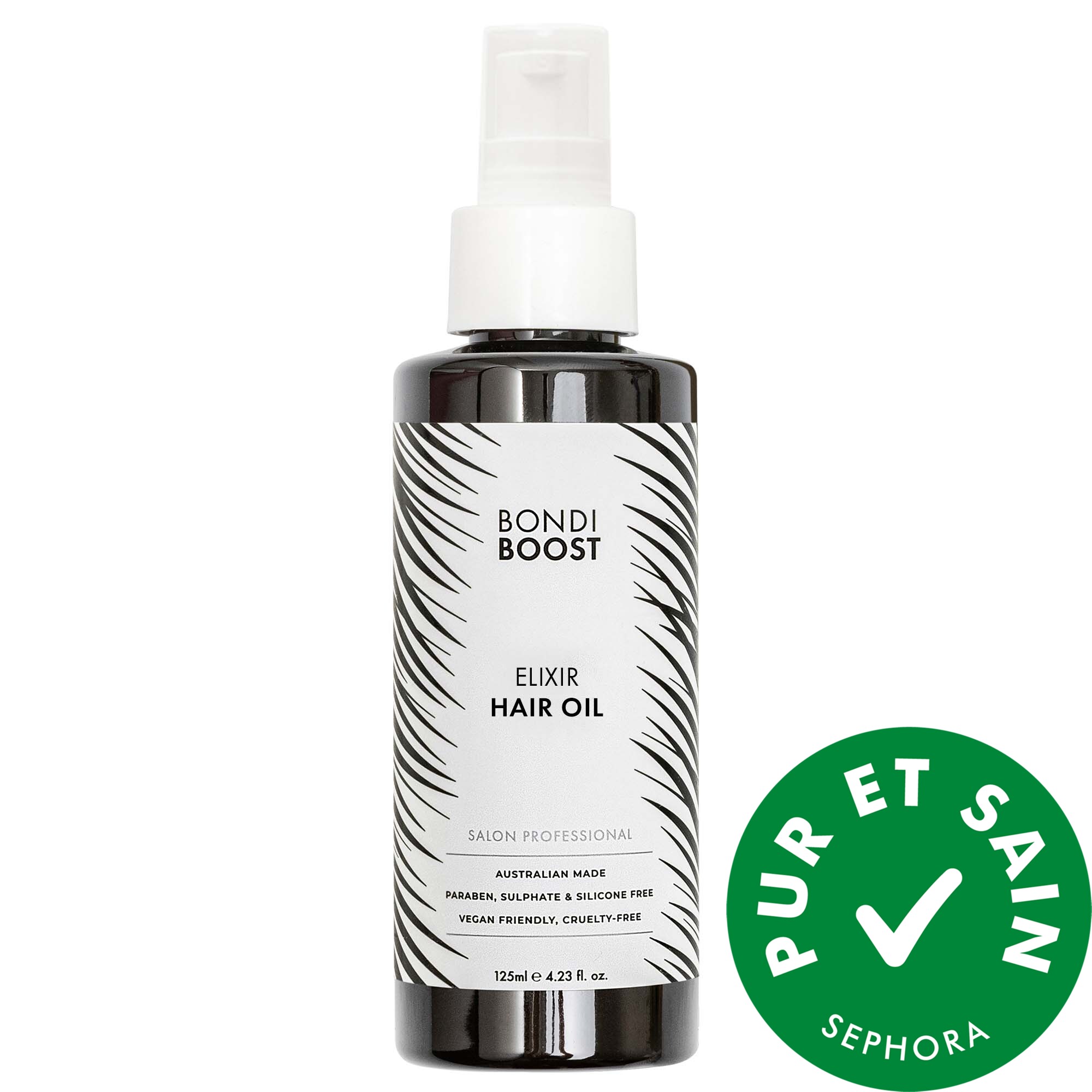 Soin pré-shampoing à l’huile capillaire Elixir avec huile de ricin