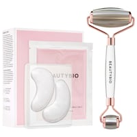 BeautyBio - Cryo Skin Icing Roller + Bright Eyes Gels Set