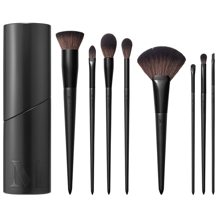 Vegan Pro 8 Piece Eye + Face Brush Set - Morphe 