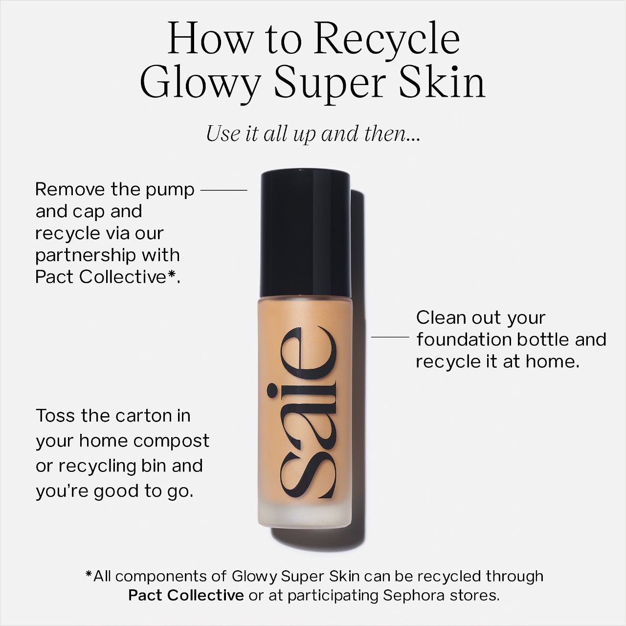 Glowy Super Skin Tint Foundation with Hyaluronic Acid