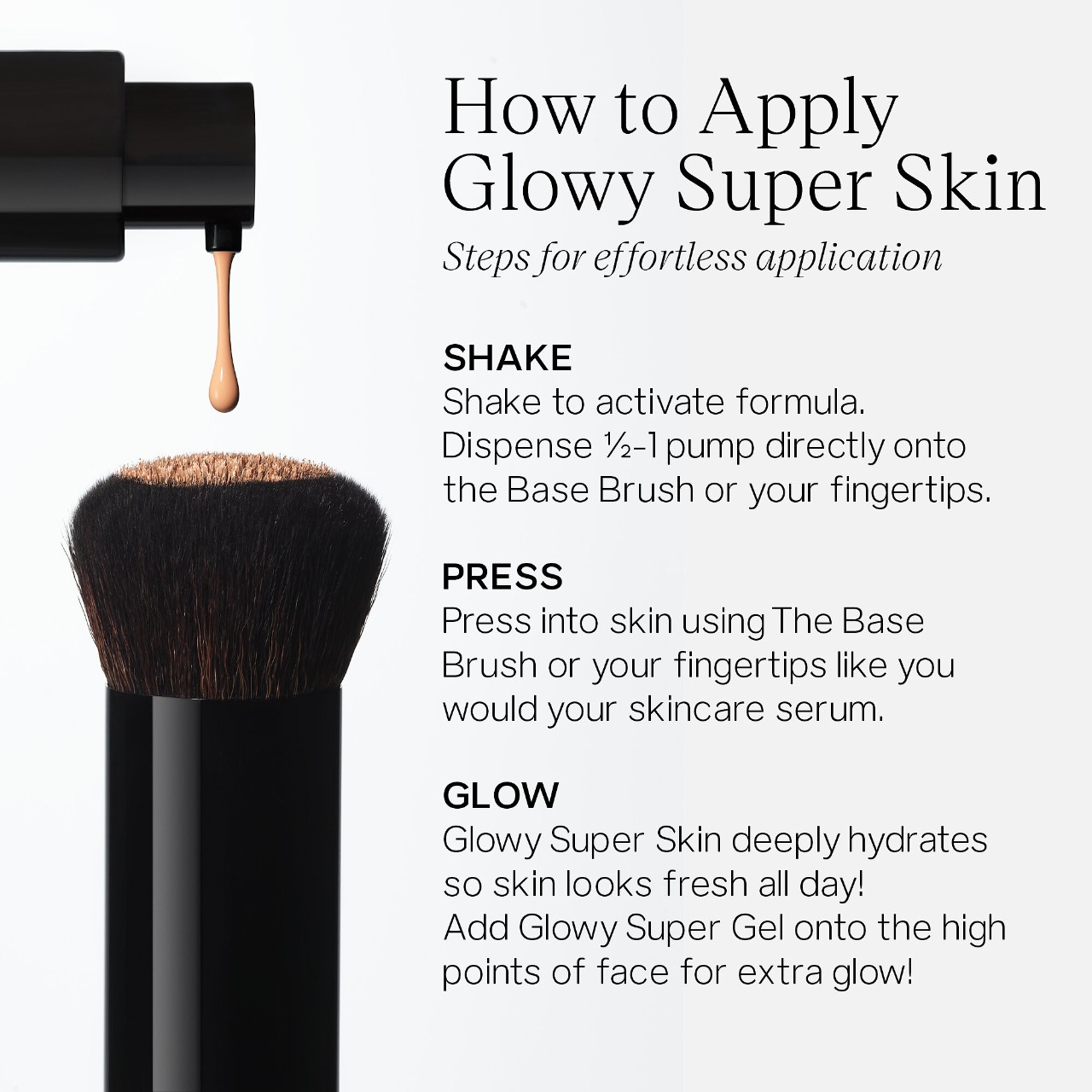 Glowy Super Skin Tint Foundation with Hyaluronic Acid