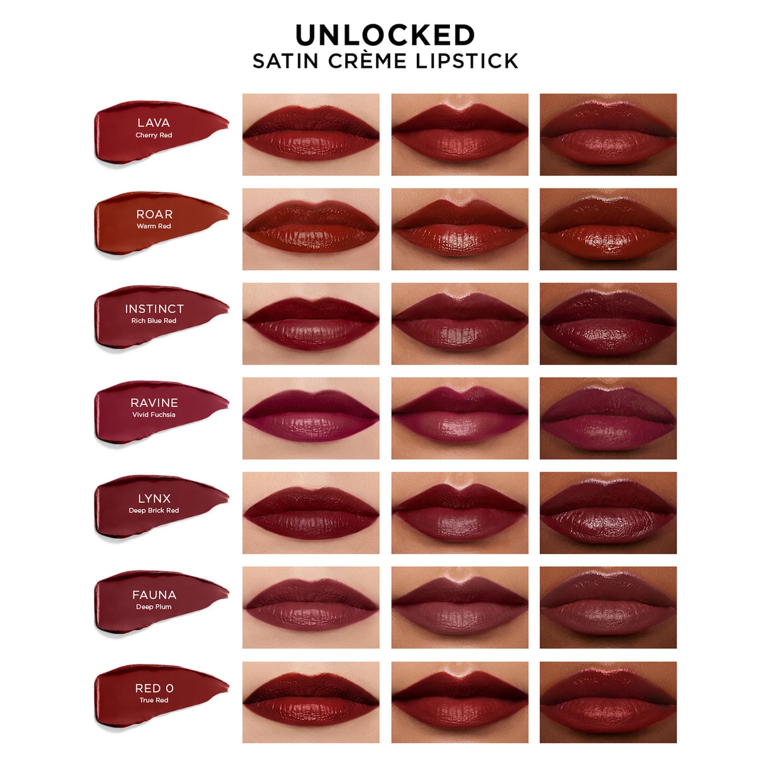 Unlocked™ Satin Crème Lipstick