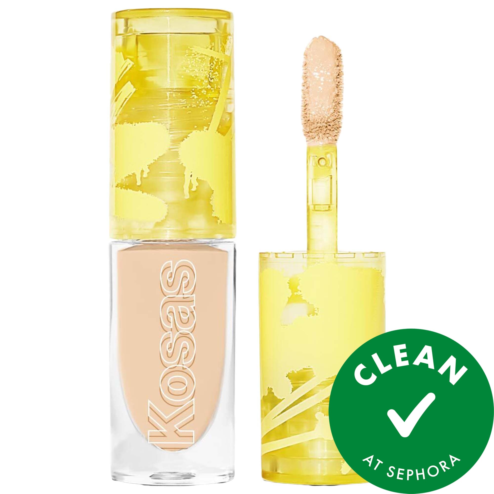 Kosas Mini Revealer Super Creamy + Brightening Concealer with Caffeine and Hyaluronic Acid Tone 0.06 oz / 2 ml