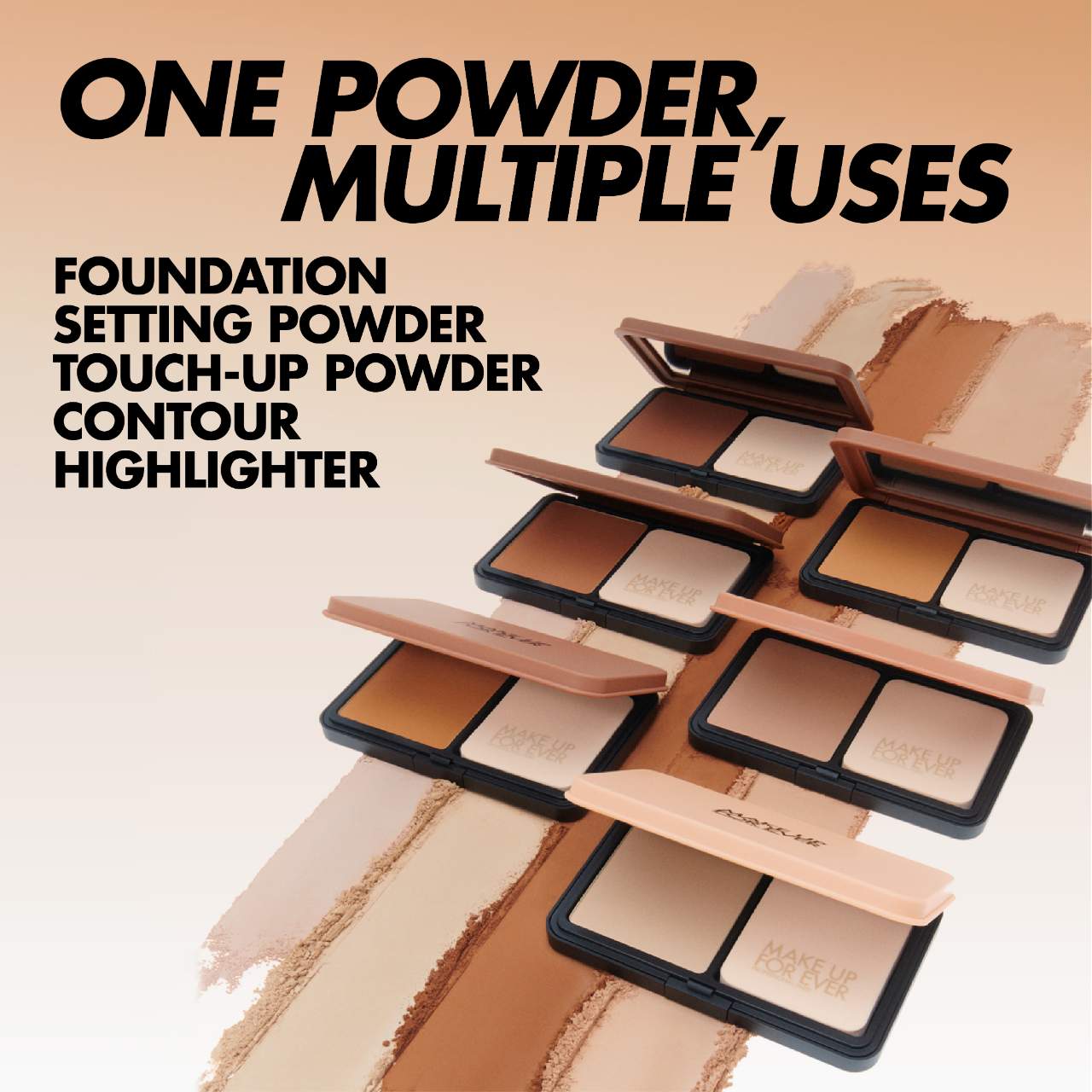 HD Skin Matte Velvet Blurring Foundation & Setting Powder