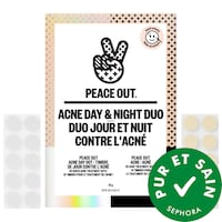 Peace Out - Duo jour et nuit à l’acide salicylique pour peau acnéique