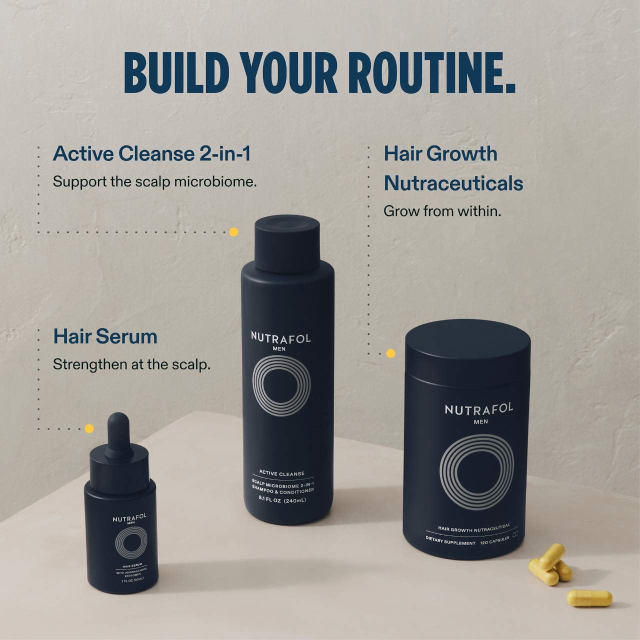 MEN Clinically Proven Hair Growth Supplement for Thinning