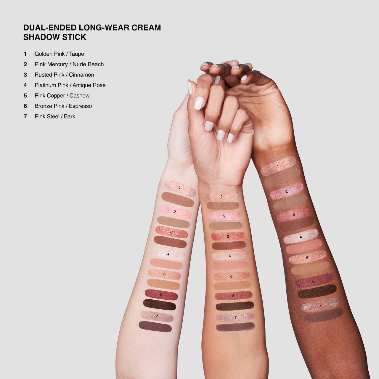 Dual-Ended Long-Wear Waterproof Cream Eyeshadow Stick