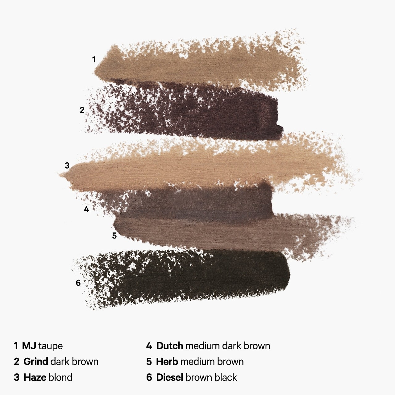 KUSH Brow Shadow Stick Waterproof Eyebrow Pencil