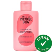 Isle of Paradise - Confidently Clear Body Polish Scrub with Glycolic & Hyaluronic Acids