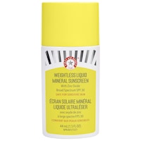 First Aid Beauty - Weightless Liquid Mineral Sunscreen with Zinc Oxide SPF 30