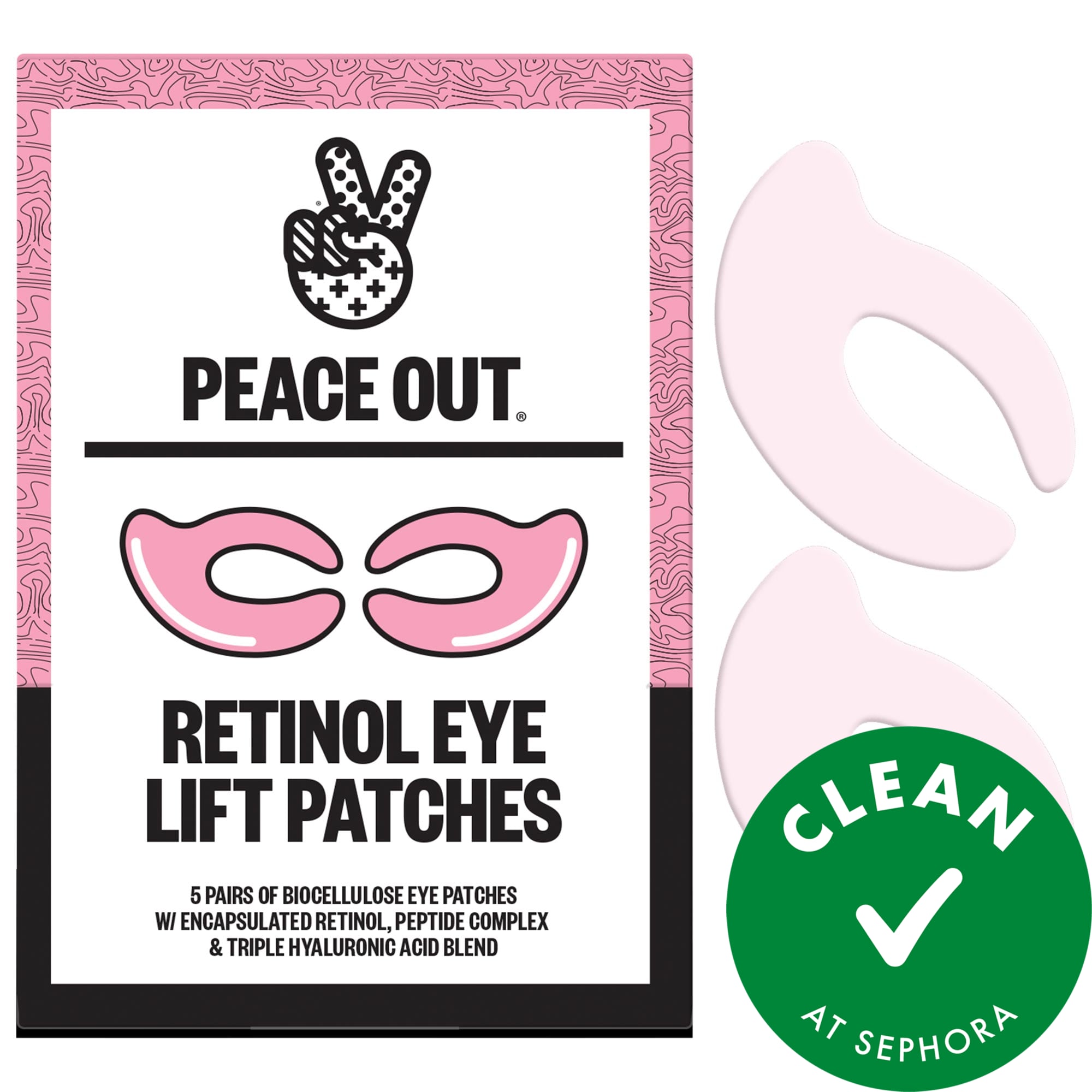 Thumbnail of Peace Out Retinol 360° Eye Lift Patches to Lift, Firm and Revitalize Eyes 5 pairs / pack