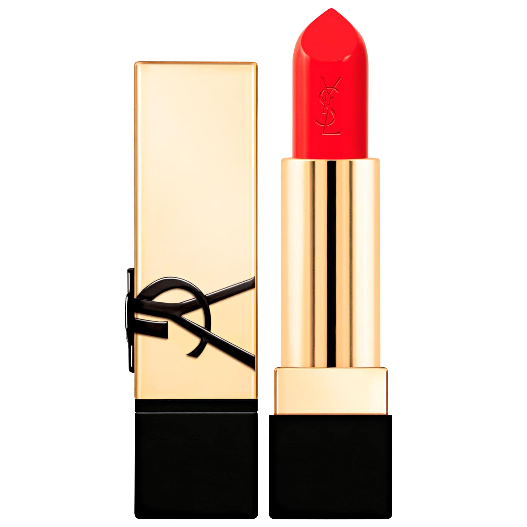 Yves Saint Laurent Rouge Pur Couture Caring Satin Lipstick with Ceramides 0.13 oz / 3.8 g