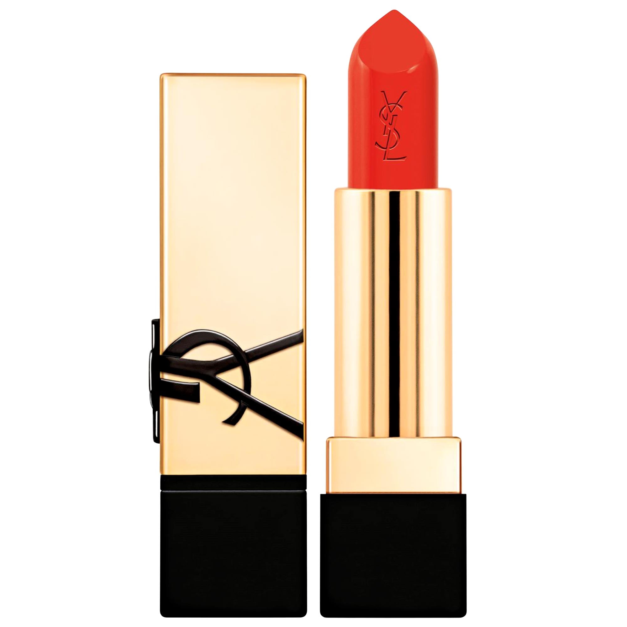 Yves Saint Laurent Rouge Pur Couture Caring Satin Lipstick with Ceramides 0.13 oz / 3.8 g