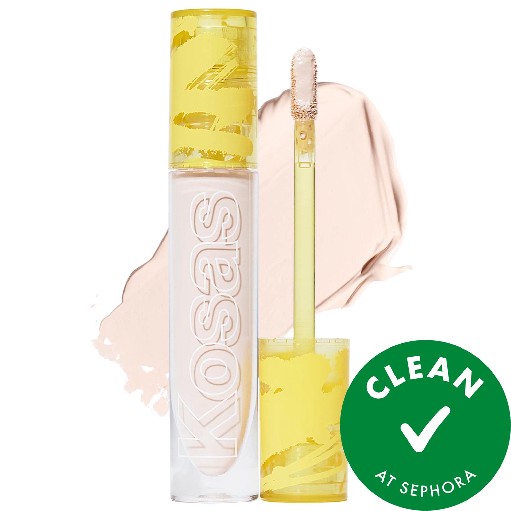 Kosas Revealer Super Creamy + Brightening Concealer with Caffeine and Hyaluronic Acid Tone 0.20 oz