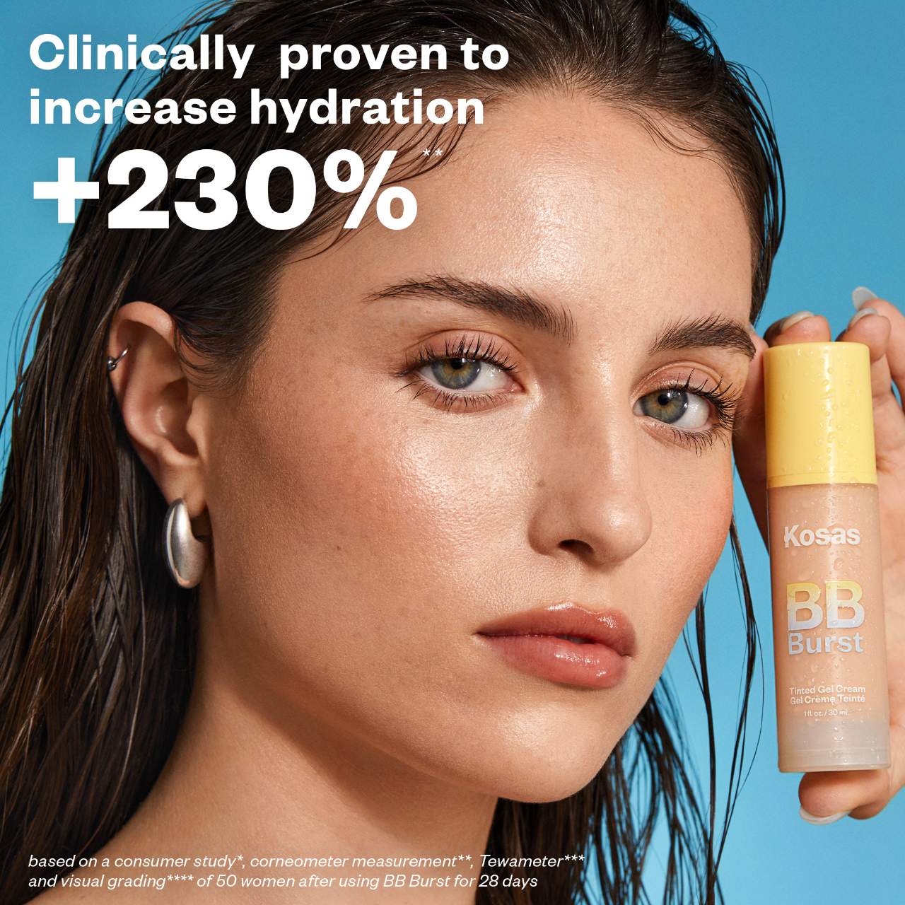 BB Burst Tinted Moisturizer Gel Cream with Copper Peptides