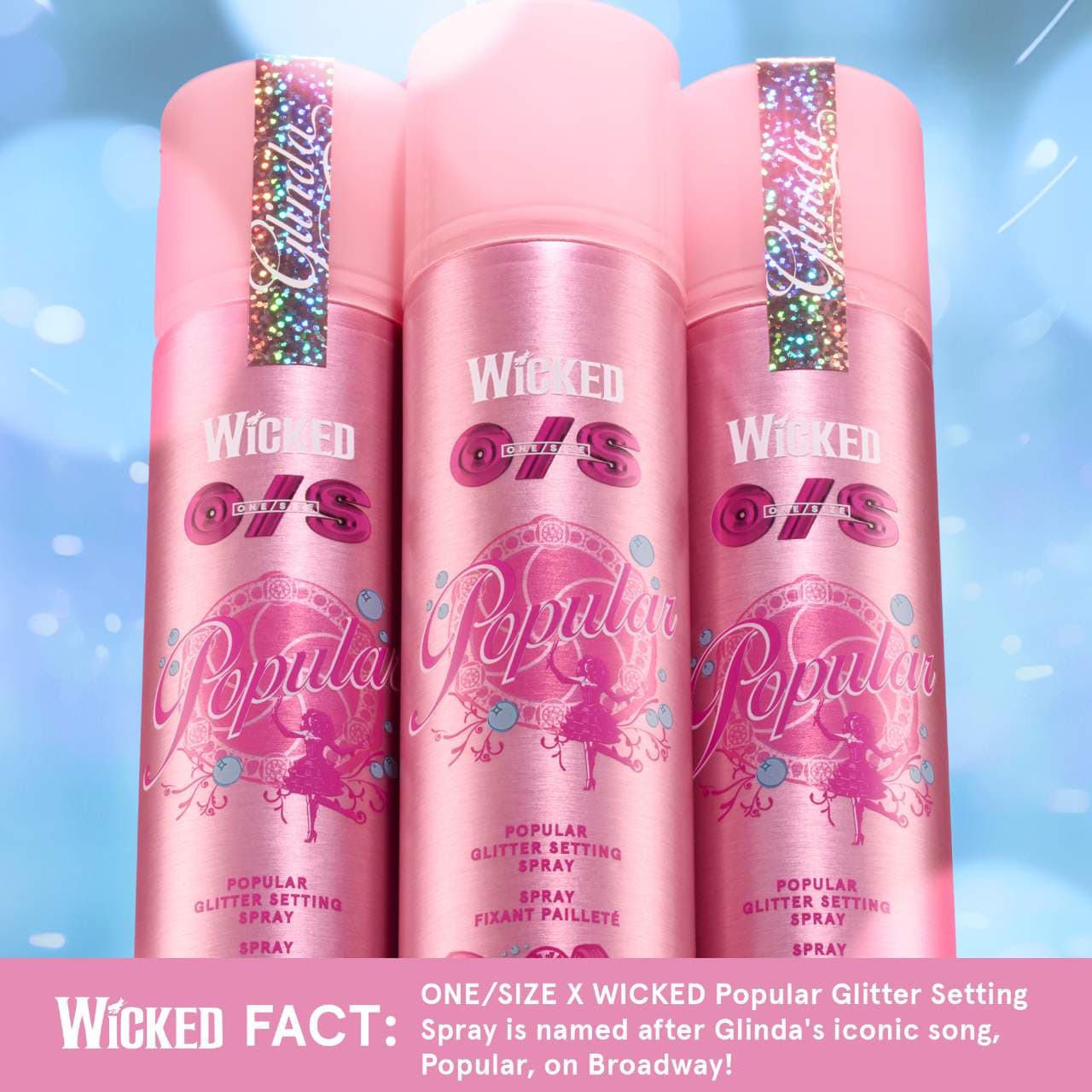 O/S X WICKED - Popular Glitter On 'Til Dawn Setting Spray