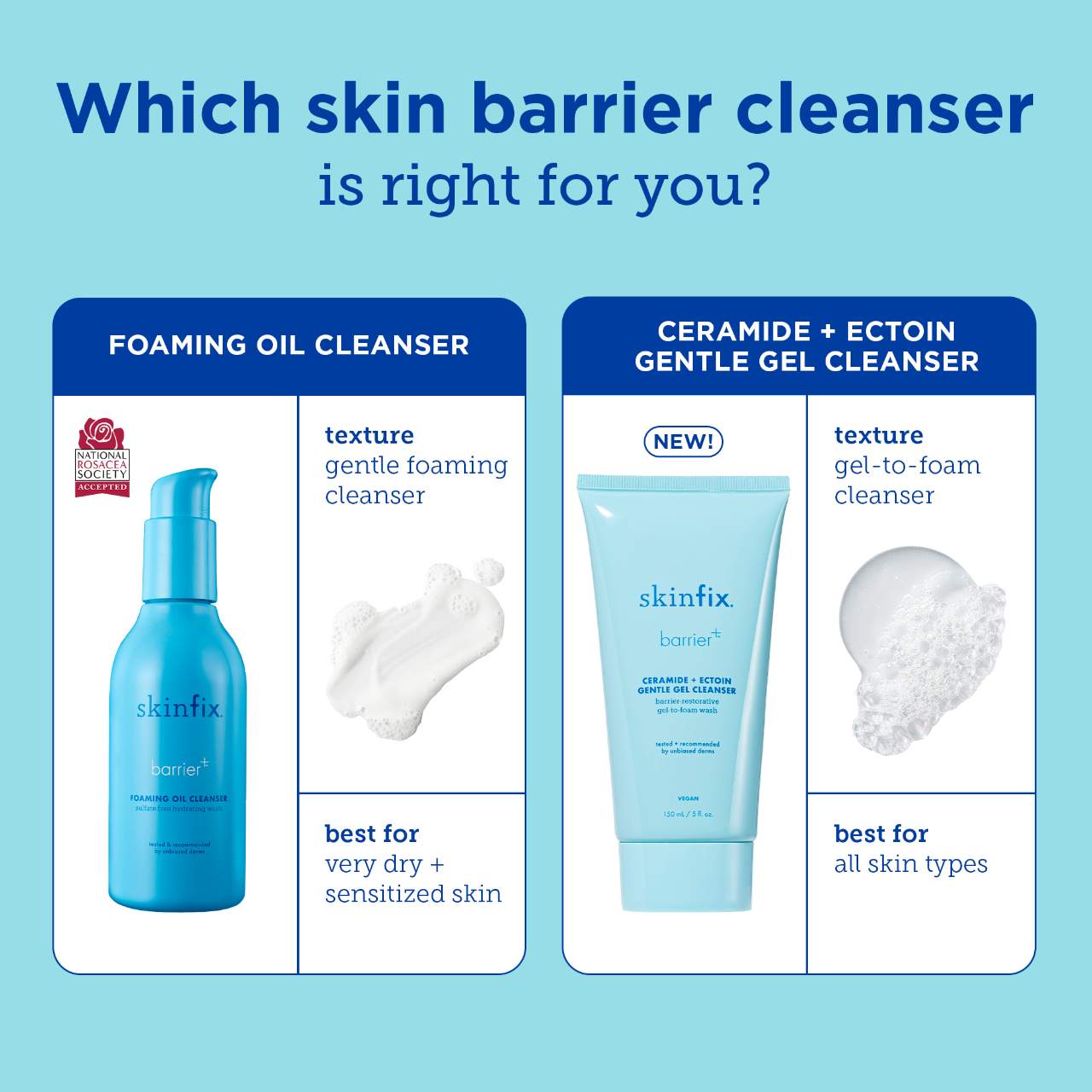 barrier+ Ceramide + Ectoin Hydrating Gentle Gel Cleanser