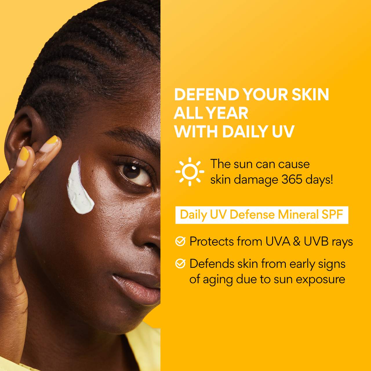 Daily UV Defense Mineral Sunscreen Broad Spectrum SPF 45