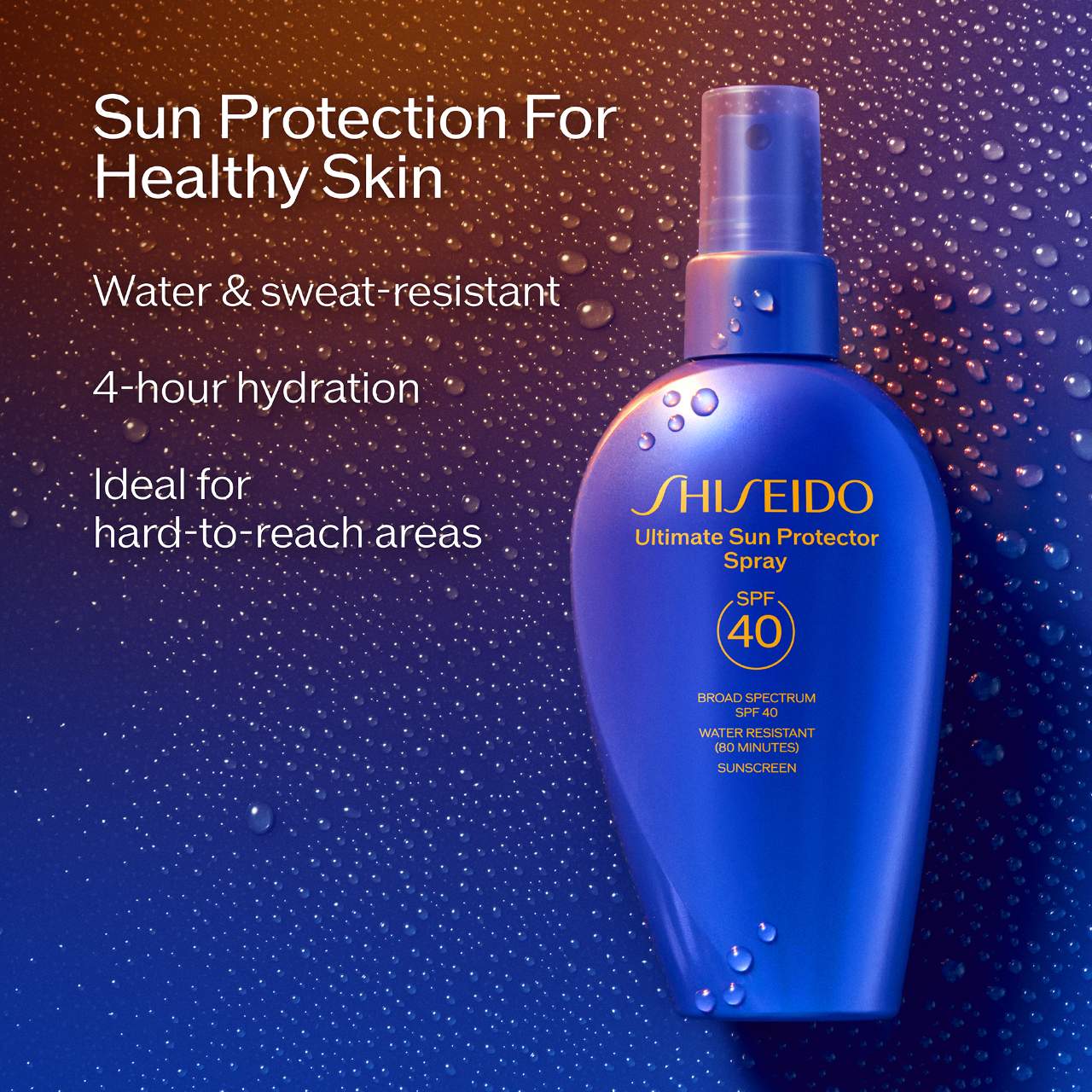 Ultimate Sun Protector  Face and BodySpray SPF 40 Sunscreen