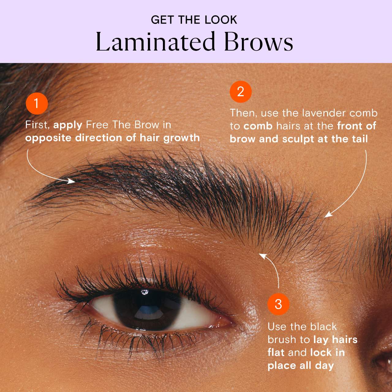 Free The Brow Volumizing & Laminating Brow Gel