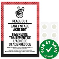 Peace Out - Timbre anti-acné ciblant les éruptions cutanées à un stade précoce avec 2 % d'acide salicylique