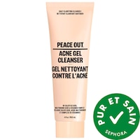 Peace Out - Gel nettoyant pour peau acnéique avec 2 % d’acide salicylique