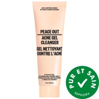 Peace Out - Gel nettoyant pour peau acnéique avec 2 % d’acide salicylique