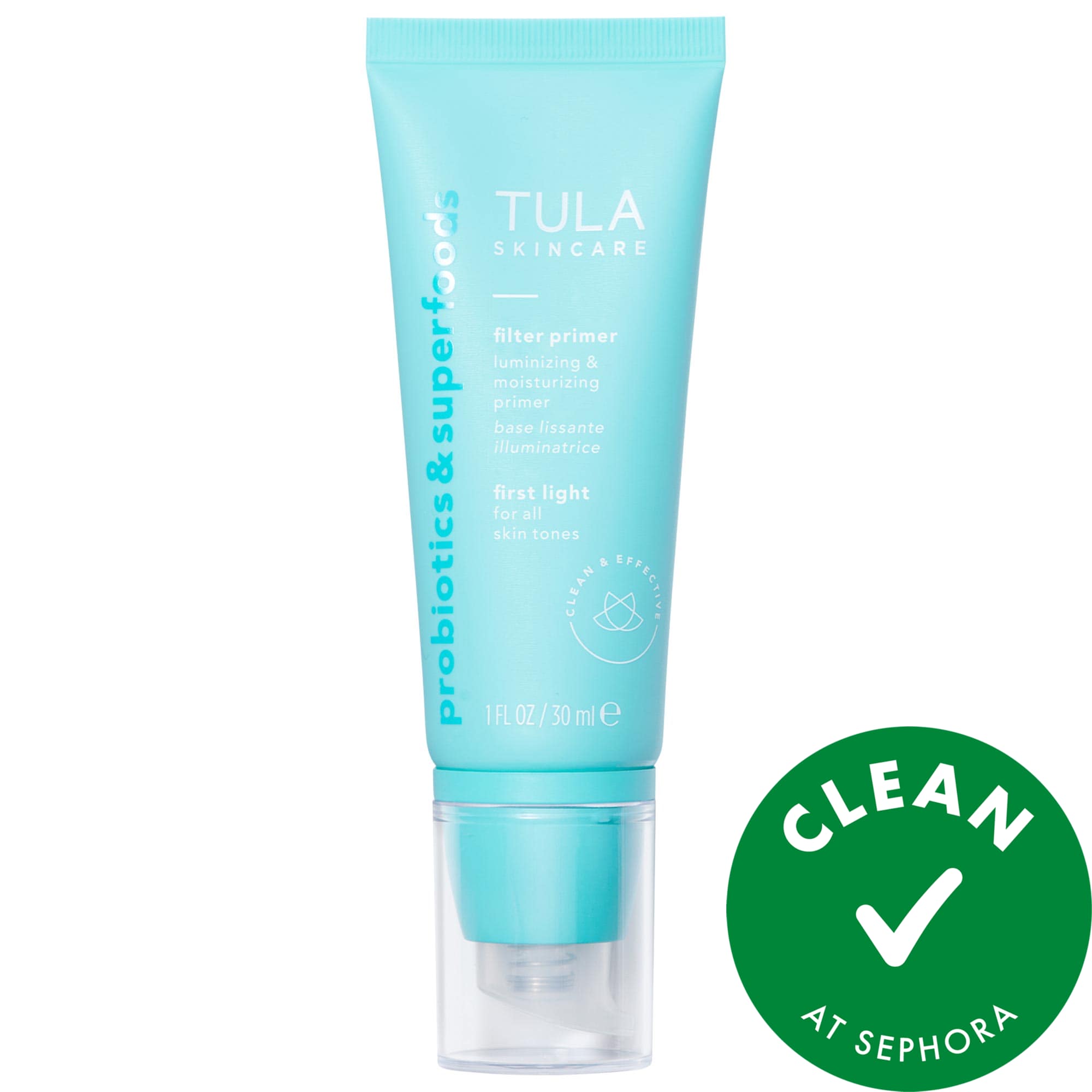 TULA Skincare Filter Primer Blurring & Moisturizing 1 oz / 30 mL