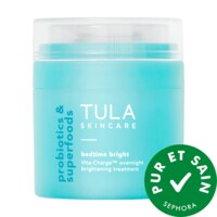 TULA Skincare - Soin illuminant de nuit Bedtime Bright™ Vita-Charge™ au niacinamide et à la vitamine C