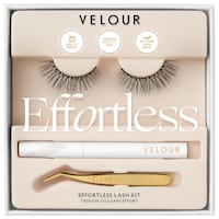 Velour Lashes - Ensemble sans effort - Ensemble Natural Lash sans coupe ni mesure