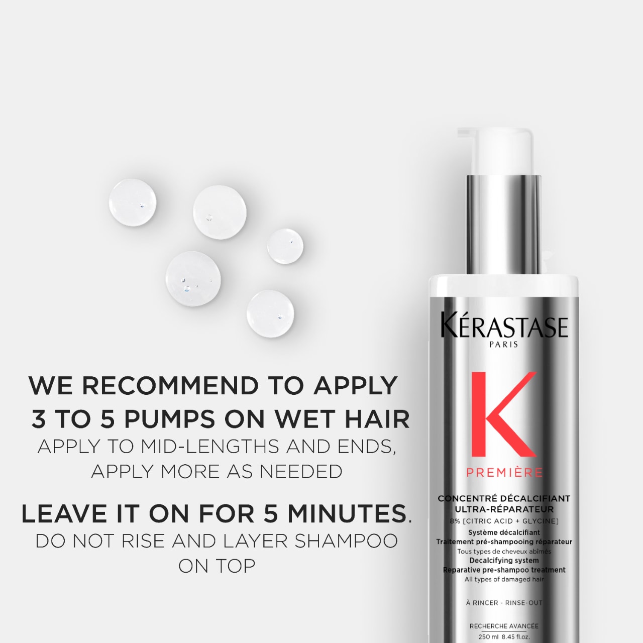  Première Repairing Pre-Shampoo Treatment for Damaged Hair