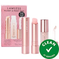 LAWLESS - Plump & Pout Lip Balm and Lip Gloss Set